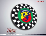 Calco Abarth a cuadros